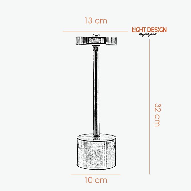 Rechargeable Desk Lamp Mimosa